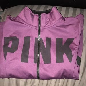 Pink ultimate half zip